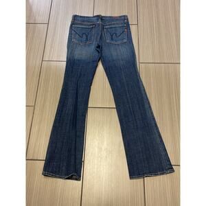 y2k grunge streetwear rodeo CITIZENS OF HUMANITY Kelly low waist bootcut jean 27